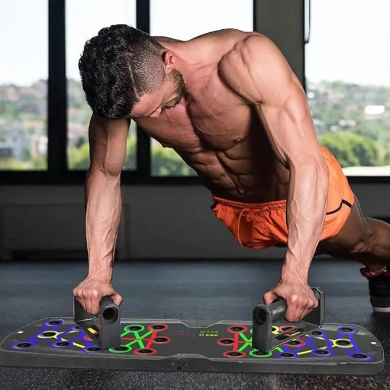 Foldable Push-Up Board Set for Full-Body Workout My Store