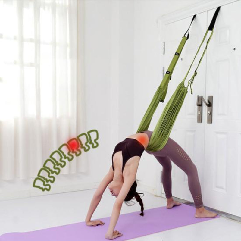 Aerial Yoga Strap Pull Rope Hammock Trainer My Store