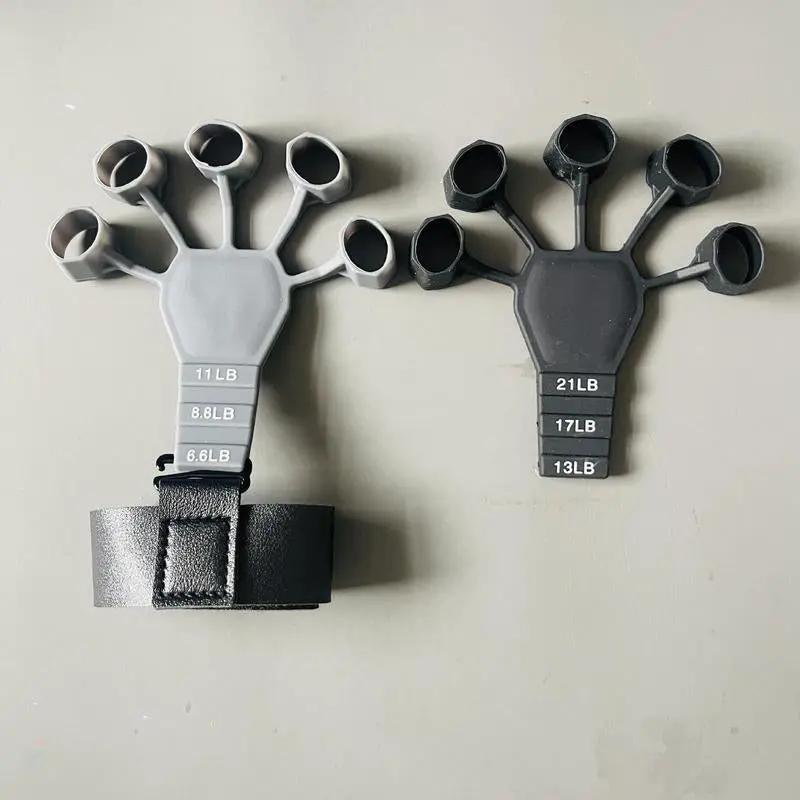 5-Finger Silicone Grip Strengthener Set