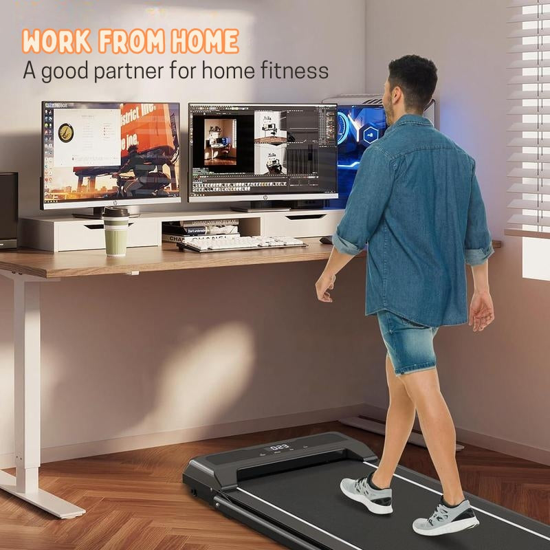 2-In-1 Portable Treadmill with Handle for Home & Office Use My Store