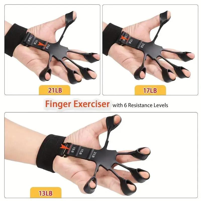 5 Pack Grip Strength Trainer Kit