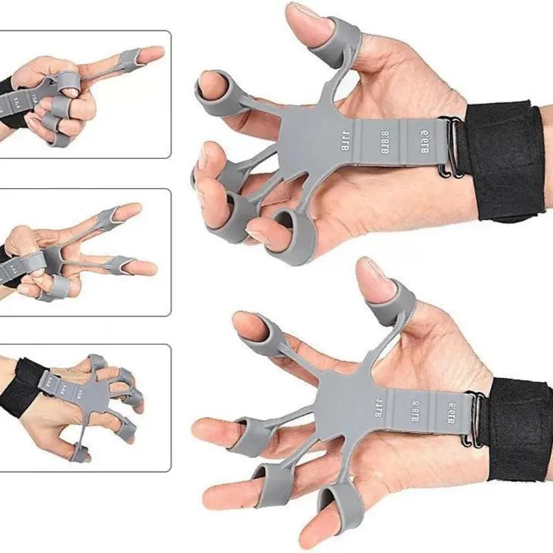 5-Finger Silicone Grip Strengthener Set My Store