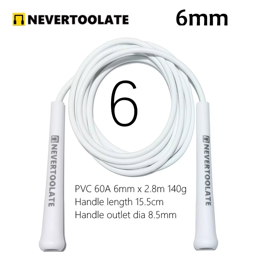 NeverTooLate™ ProSpeed Jump Rope – Lightweight, Durable &amp; Fast