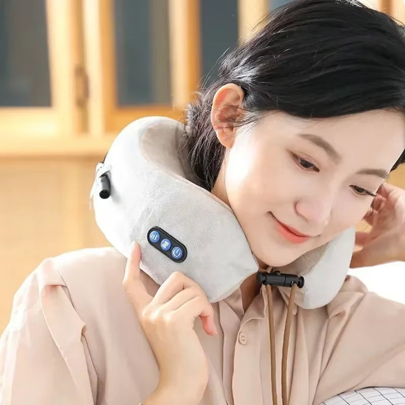 FlexiRelief™ U-Shaped Neck & Shoulder Massager – Total Relaxation On Demand